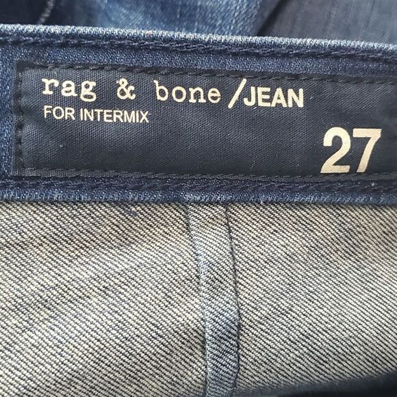 Rag & Bone Denim & Lambs Leather Jeans - Picture 5 of 6